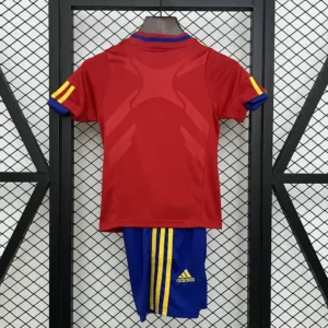 2010 kids size retro spain home football shirt 2