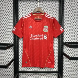 2010 retro liverpool home football shirt 1