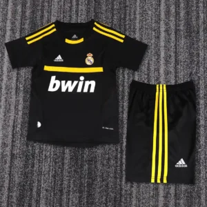 2011 2012 retro kids real madrid black goalkeeper football shirt 1