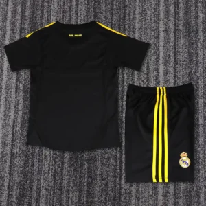 2011 2012 retro kids real madrid black goalkeeper football shirt 2