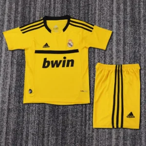 2011 2012 retro kids real madrid goalkeeper football shirt 1