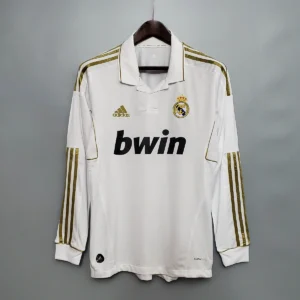 2011 2012 retro long sleeve real madrid home 1