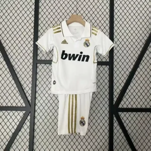 2012 2013 retro kids real madrid home football shirt 1