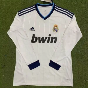 2012 2013 retro long sleeve real madrid home foootball shirt 1