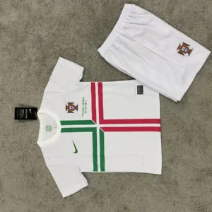 2012 retro kids portugal away football shirt 1