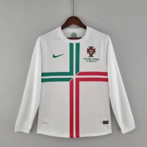 2012 retro long sleeve portugal away football shirt 1