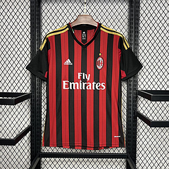 2013 2014 retro ac milan home football shirt 1