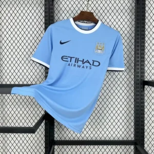2013 2014 retro manchester city home football shirt 1