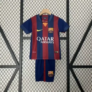 2014 2015 retro kids barcelona home football shirt 1