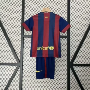 2014 2015 retro kids barcelona home football shirt 2