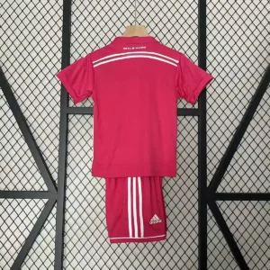 2014 2015 retro kids real madrid away football shirt second guest pink 2