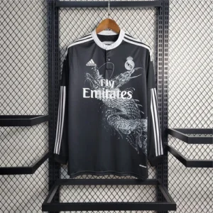 2014 2015 retro long sleeve real madrid third away football shirt 1