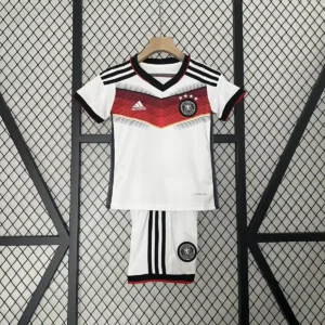 2014 retro germany home football shirt kids size 1
