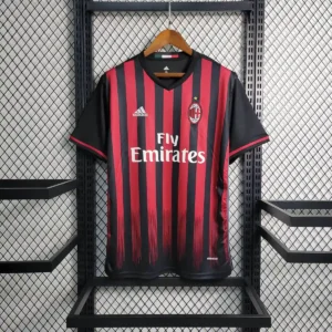2016 2017 retro ac milan home football shirt 1