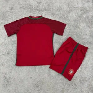 2016 2017 retro kids portugal home football shirt 2