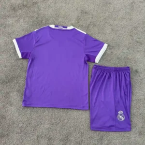 2016 2017 retro kids real madrid away football shirt 2