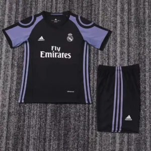 2016 2017 retro kids real madrid second away football shirt 1
