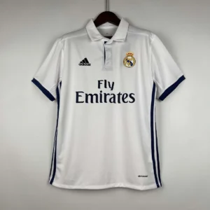 2016 2017 retro real madrid home football shirt 1
