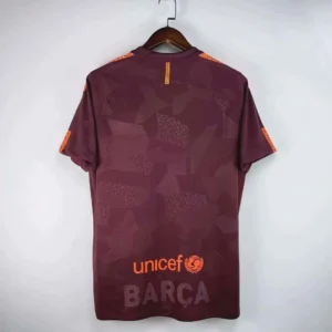 2017 2018 retro barcelona third away football shirt 2
