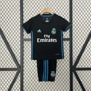 2017 2018 retro kids real madrid away football shirt 1