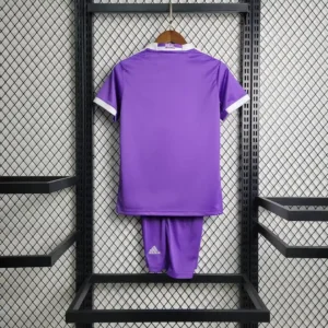 2017 2018 retro real madrid away football shirt kids size 2