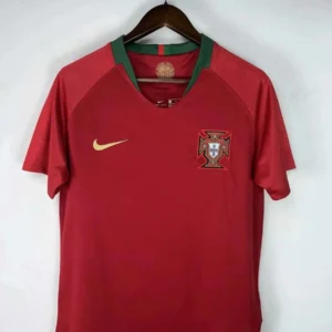 2018 retro portugal home football shirt 1