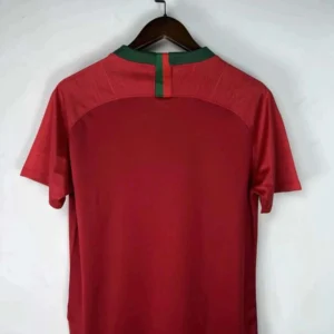 2018 retro portugal home football shirt 2