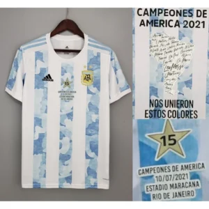 2021 argentina home champion jersey 2