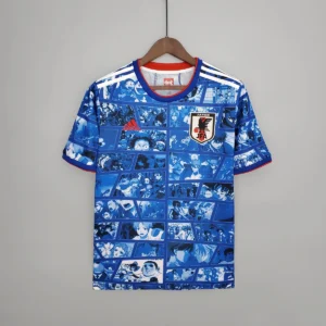 2021 japan football jersey anime version 1