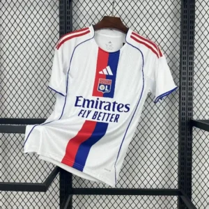 2025 2026 0lympique lyonnais home football shirt 1