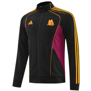 2025 2026 a s roma long zipper jacket training suit jersey set 2