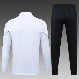 2025 2026 ac milan half pull training suit football shirt set 2