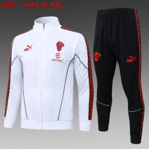 2025 2026 ac milan long zipped jacket training suit jersey 1