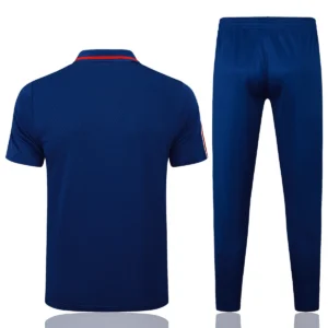 2025 2026 arsenal polo half zipper training suit jersey blue 2