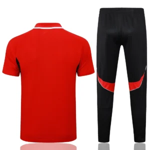 2025 2026 arsenal polo half zipper training suit jersey red 2