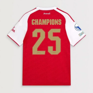 2025 2026 arsenal uwcl champions home jersey 1