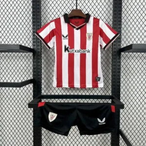 2025 2026 athletic bilbao home football shirt kids size 1