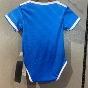 2025 2026 baby crawling clothes real madrid football shirt 2