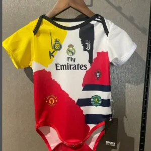 2025 2026 baby size c ronaldo football shirt real madrid x juventus x manchester united x al nassr 1