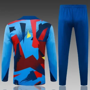 2025 2026 barcelona half pull training suit football shirt set 2