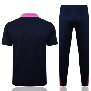 2025 2026 barcelona polo half zipper training suit jersey cyan 2