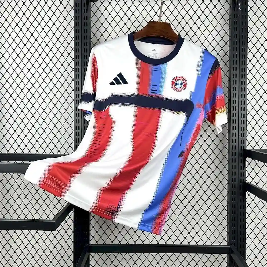 2025 2026 bayern munchen pre match football shirt 1