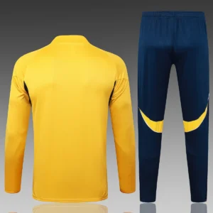 2025 2026 boca juniors half zipper training suit set yellow 2
