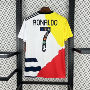 2025 2026 c ronaldo soccer jersey black collar real madrid x juventus x manchester united x al nassr 2