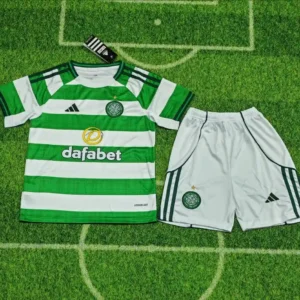 2025 2026 celtic home football shirt kids size 1