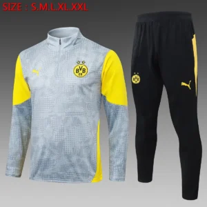 2025 2026 dortmund half pull training suit football shirt set 1