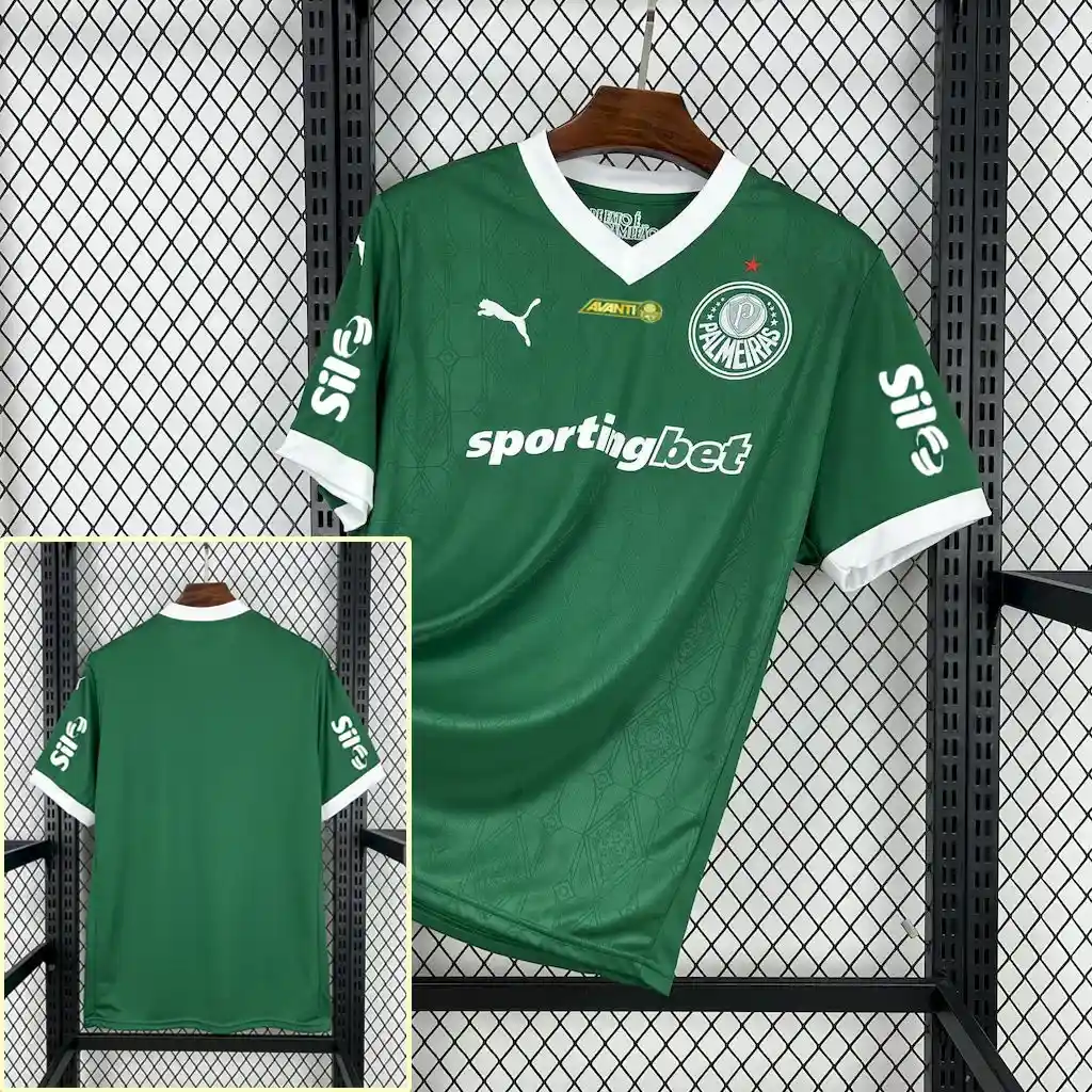 2025 2026 fc palmeiras home soccer jersey all sponsor 1