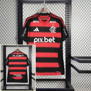 2025 2026 flamengo home football shirt all sponsors 1