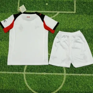 2025 2026 kids ac milan away soccer jersey 2