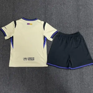 2025 2026 kids barcelona away football shirt 2